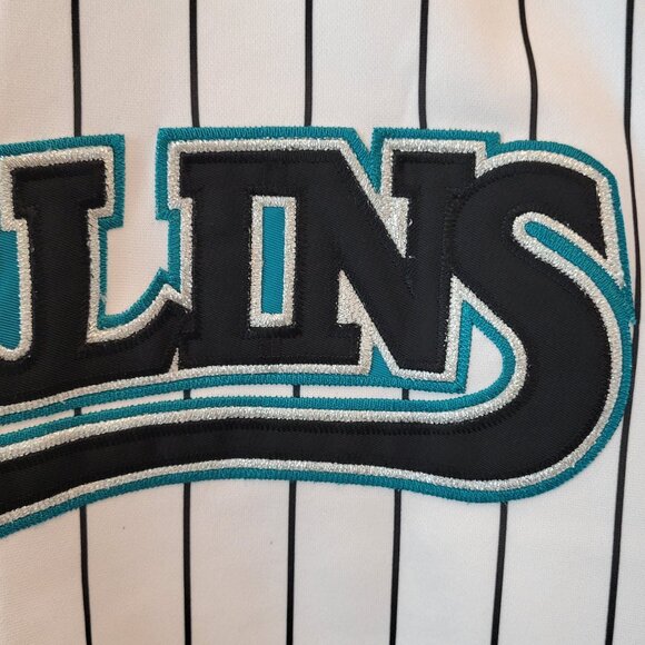 Vintage Fla Marlins JOSH BECKETT 2003 World Series 100th Anniv. Russell Jersey - Picture 11 of 11